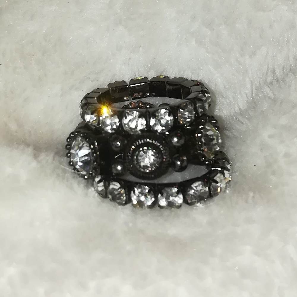 CHARMING CHARLIES STACKABLE CHOCOLATE RINGS